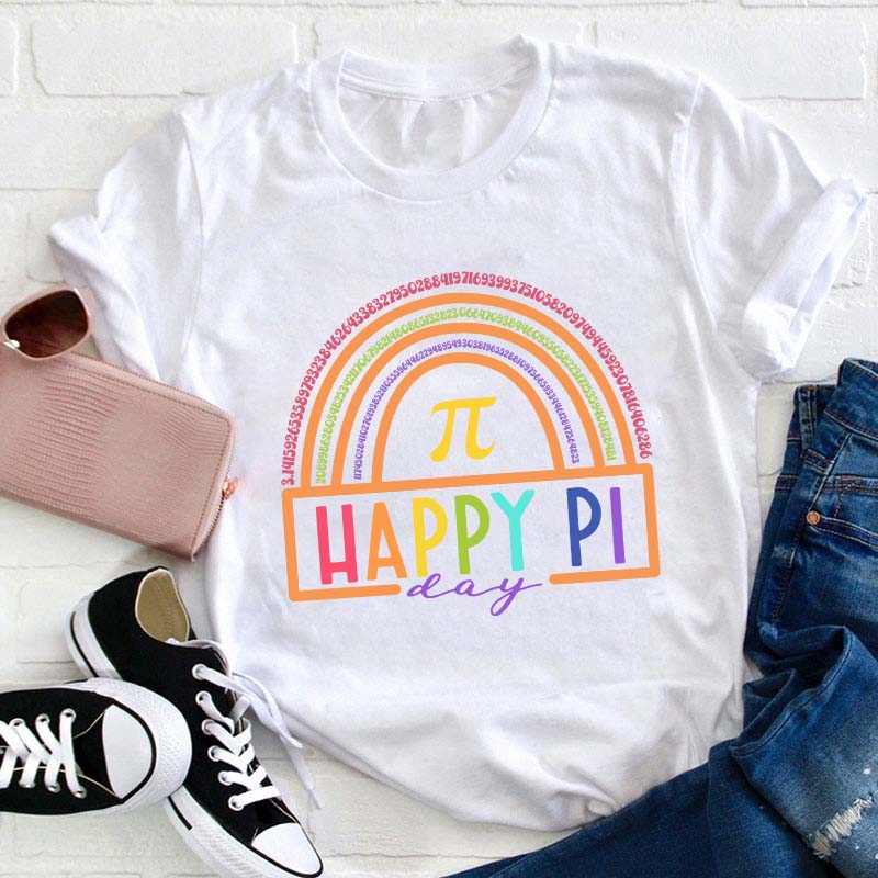 Happy Pi Day Teacher T-Shirt