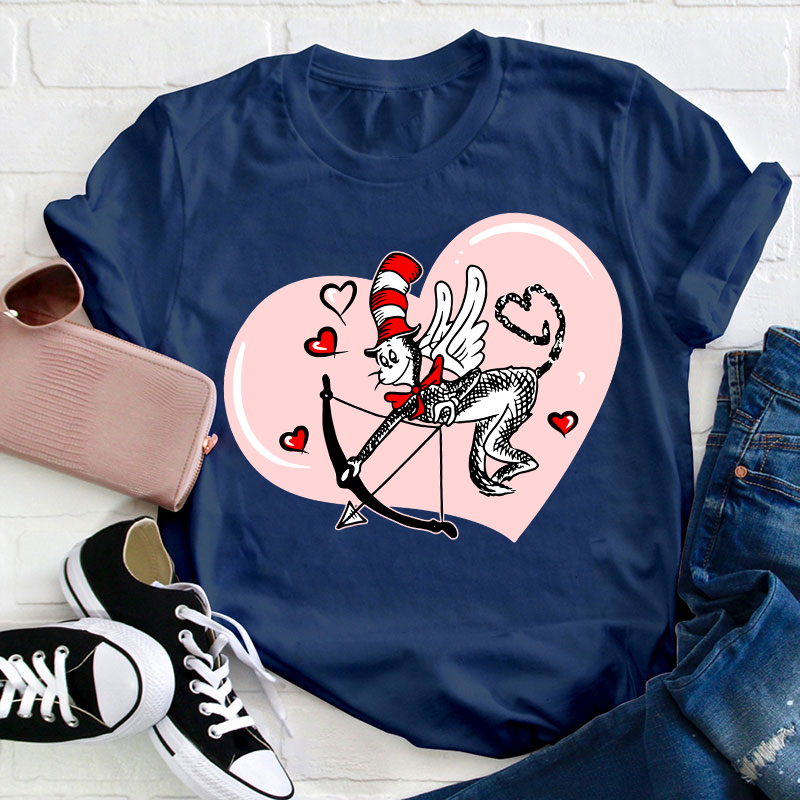 Arrow Of Love Teacher T-Shirt