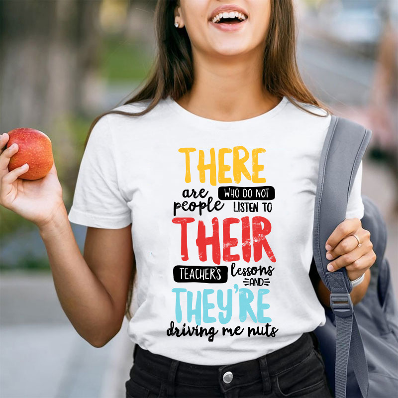 There Their They're T-Shirt