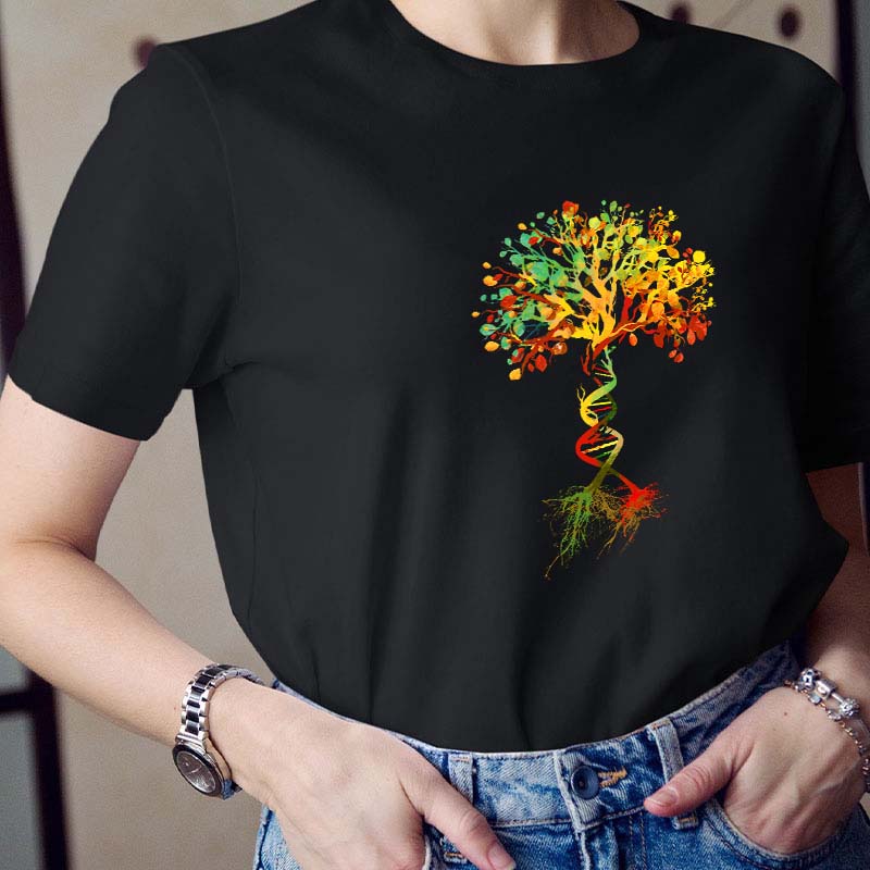 DNA Trees Teacher T-Shirt
