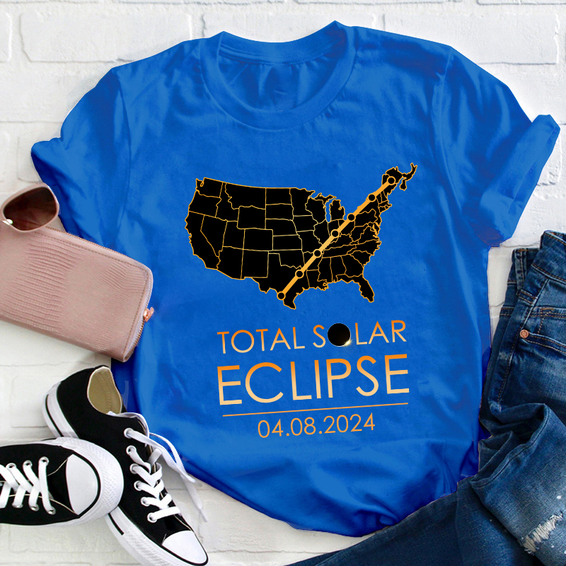 Total Solar Eclipse Teacher T-Shirt
