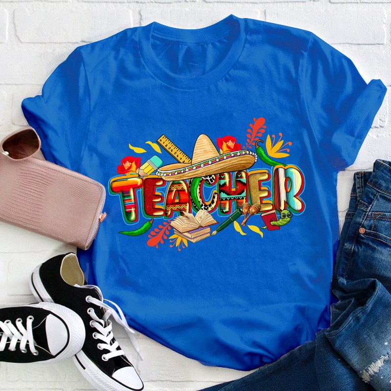 Cinco De Mayo Teacher T-Shirt