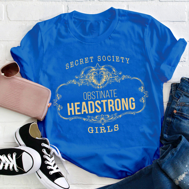 Pride and Prejudice The Secret Society Teacher T-Shirt
