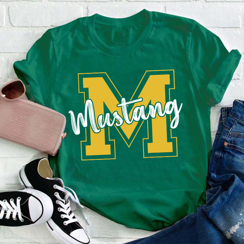 Personalized Team Mascot Teacher T-Shirt