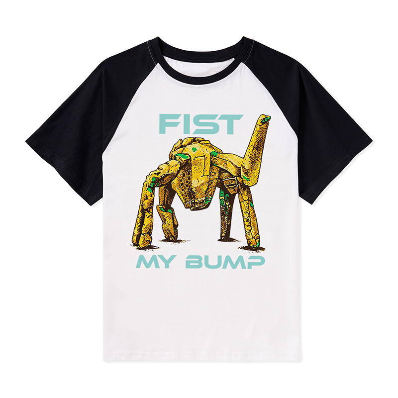 Fist My Bump Teacher Raglan T-Shirt