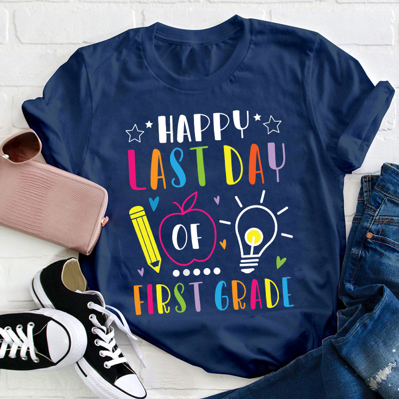 Personalized Happy Last Day T-Shirt