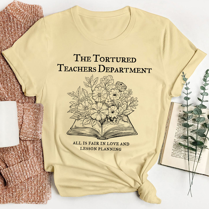 The Tortured Teachers Department Teacher T-Shirt