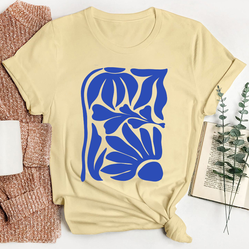 Wildflowers Matisse Art Teacher T-Shirt