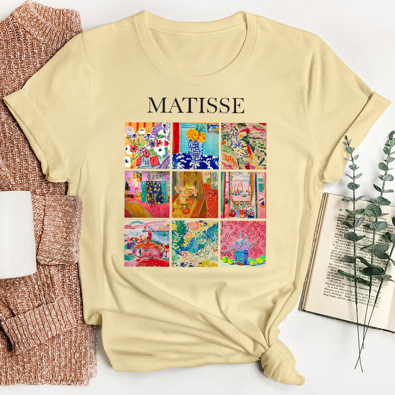 Minimalist Art Design Teacher T-Shirt