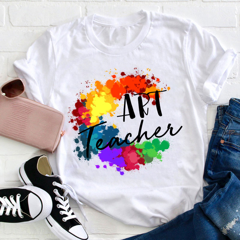 Art Teacher Pigment T-Shirt