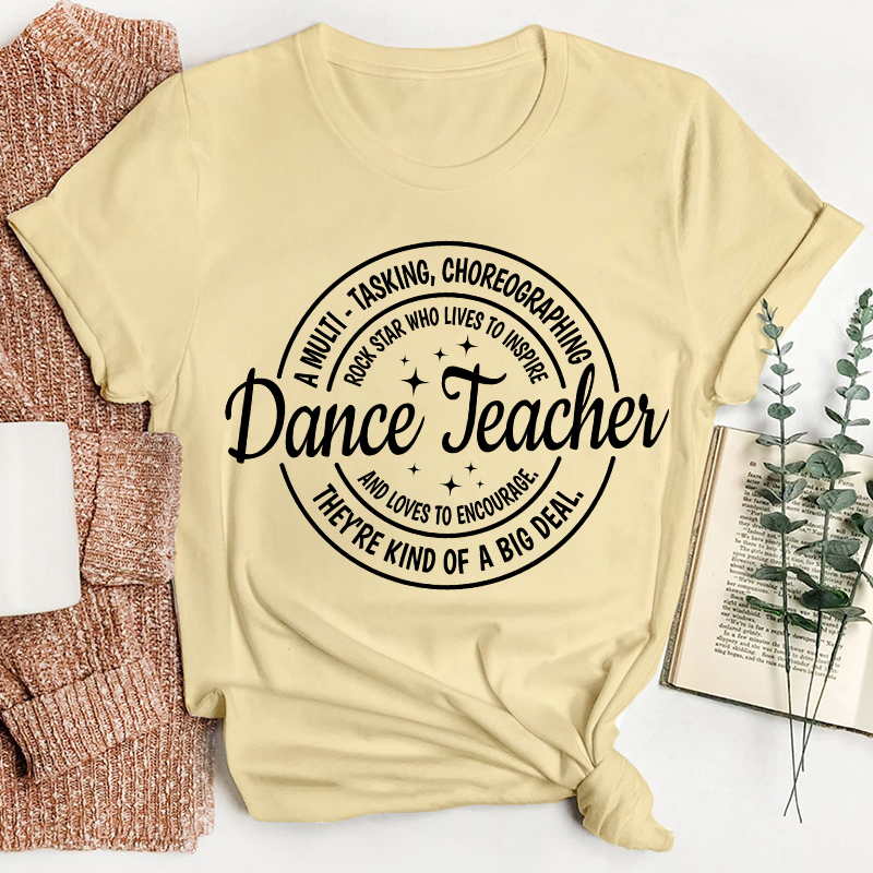 Dance Teacher Definition Teacher T-Shirt