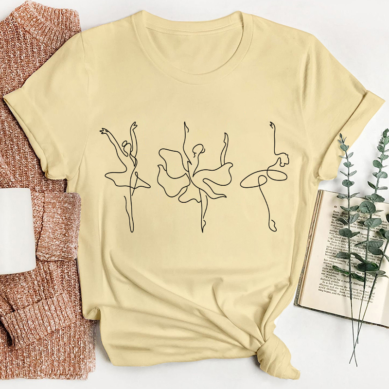 Ballet Silhouettes Teacher T-Shirt