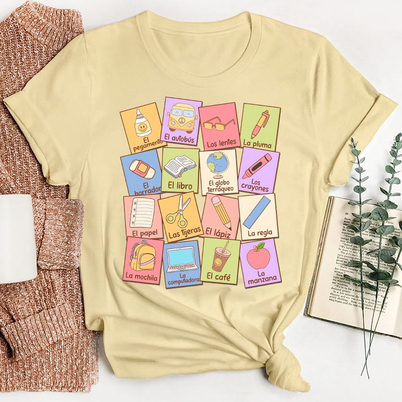Cute Spanish Teach Spanish Teacher T-Shirt Sale-Teachersgram
