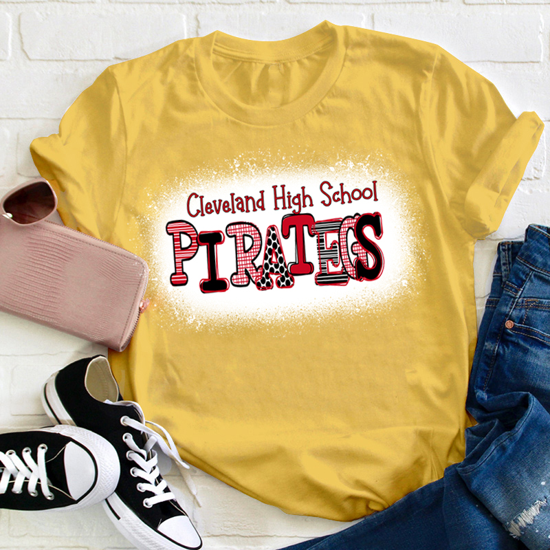 Personalized Hooray I Cheer For Them Teacher T-Shirt
