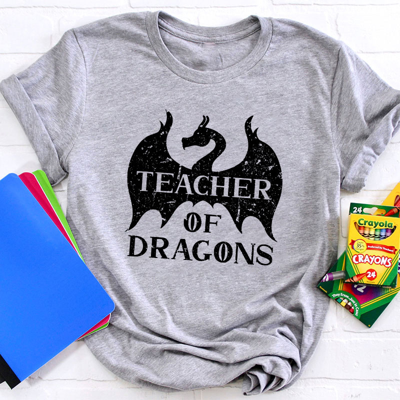 Teacher Of Dragons Teacher T-Shirt
