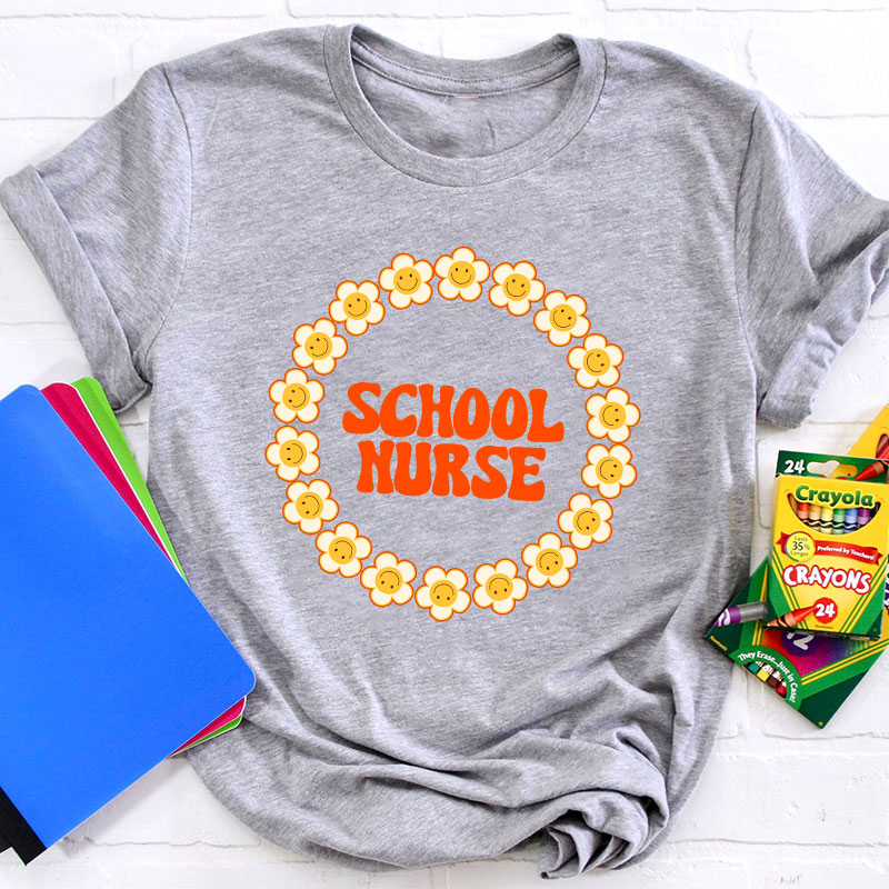 Flowers School Nurse T-Shirt