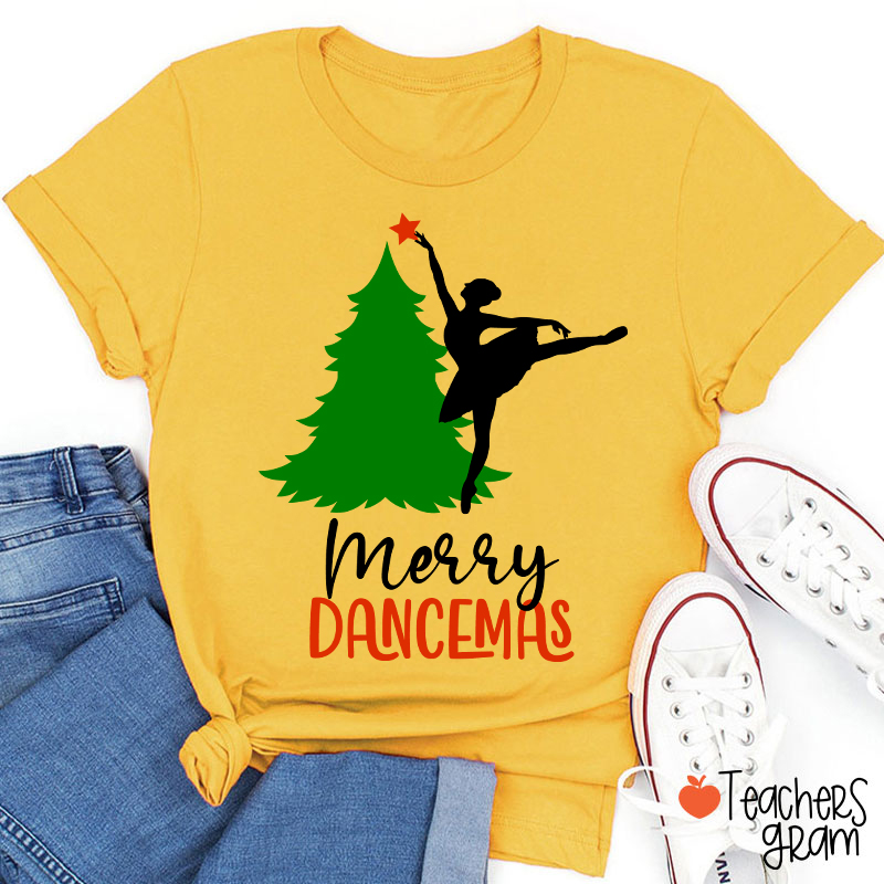 Merry Dancemas Teacher T-Shirt