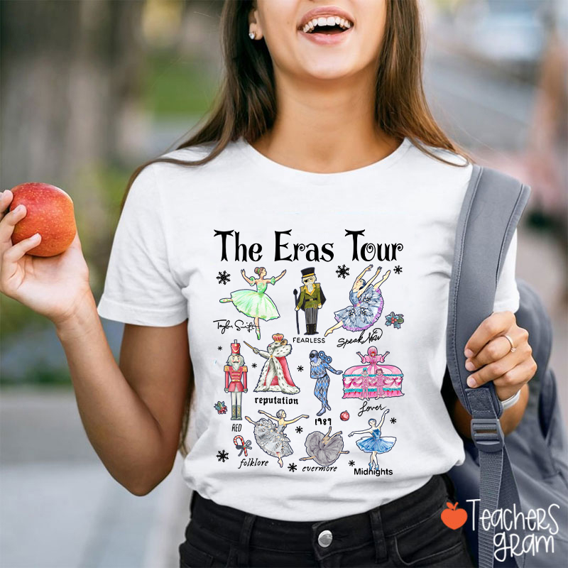 The Eras Tour Christmas Dance Teacher T-Shirt