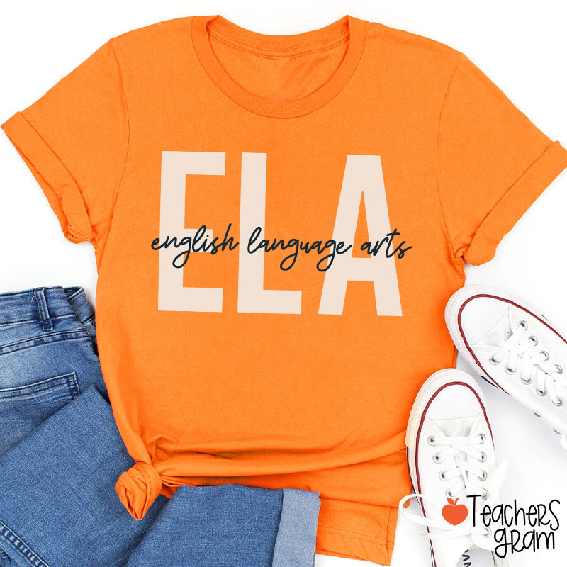 ELA English Language Arts Teacher T-Shirt