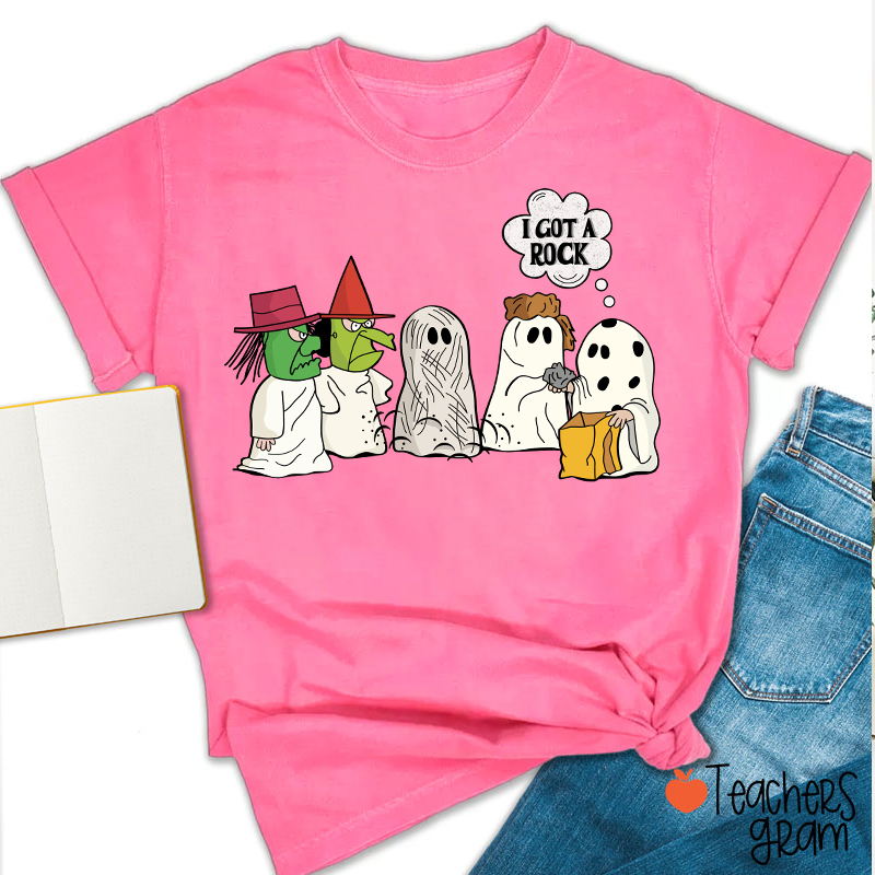 I Got A Rock Halloween Teacher T-Shirt