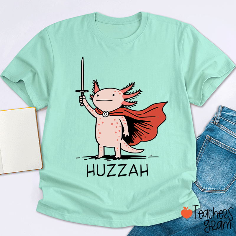 Funny Axolotl Meme Teacher T-Shirt