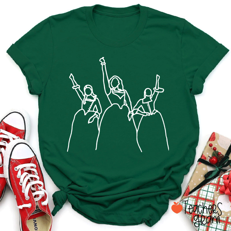 Hamilton Silhouette Teacher T-shirt