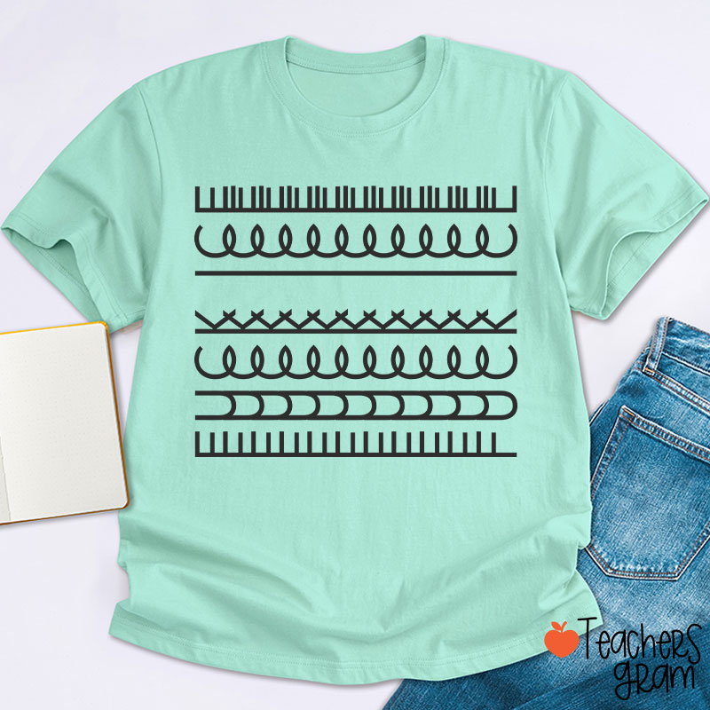 Mature Resistance Hidden Message Teacher T-Shirt