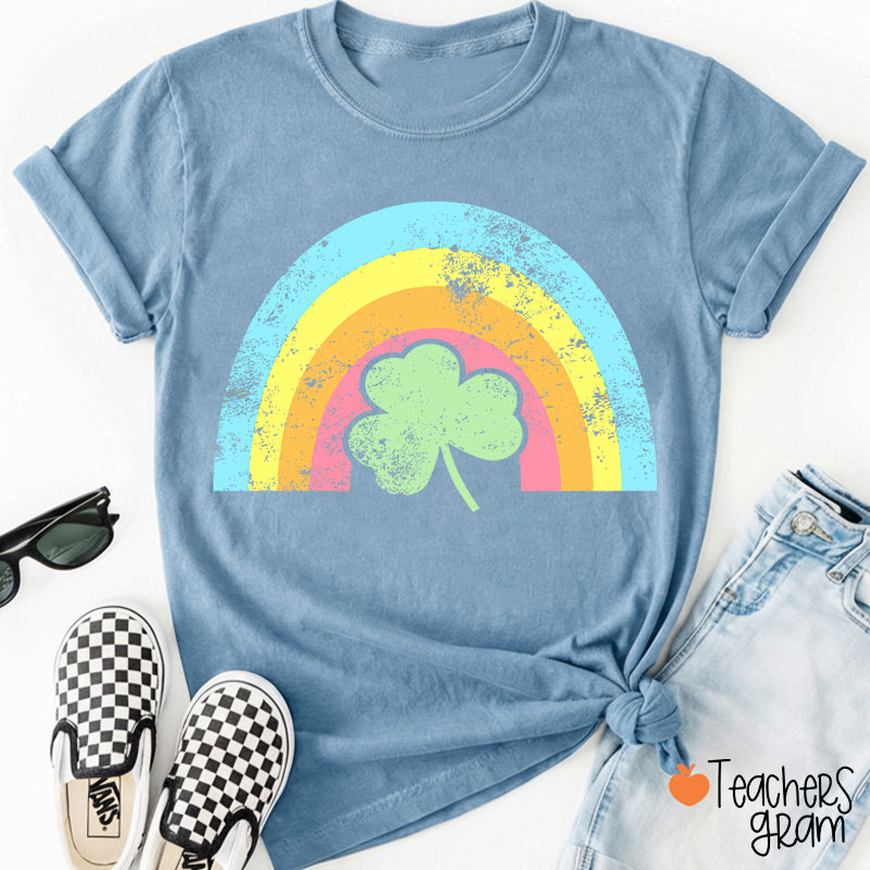 Lucky St Patricks Day Teacher T-Shirt