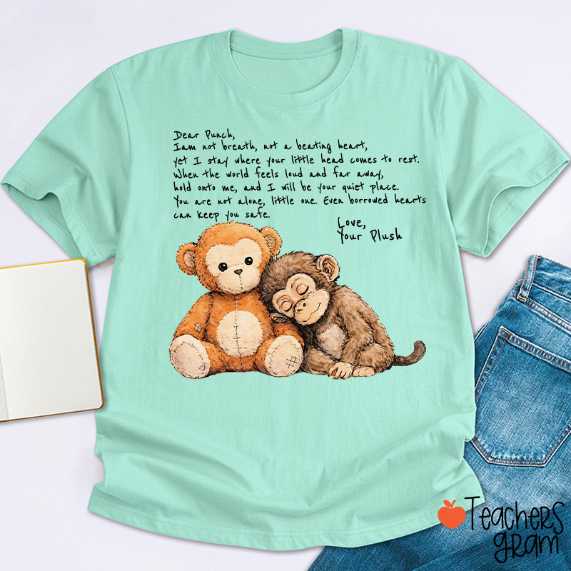 Comfort Colors Dear Punch Plush Teacher T-Shirt