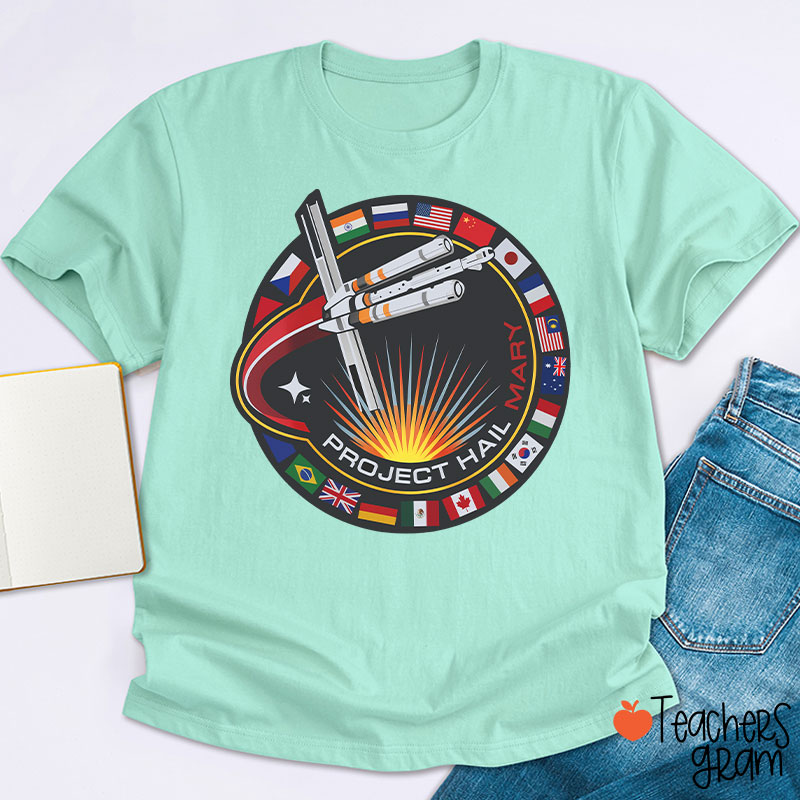 Sci-Fi Book Lover Teacher T-Shirt