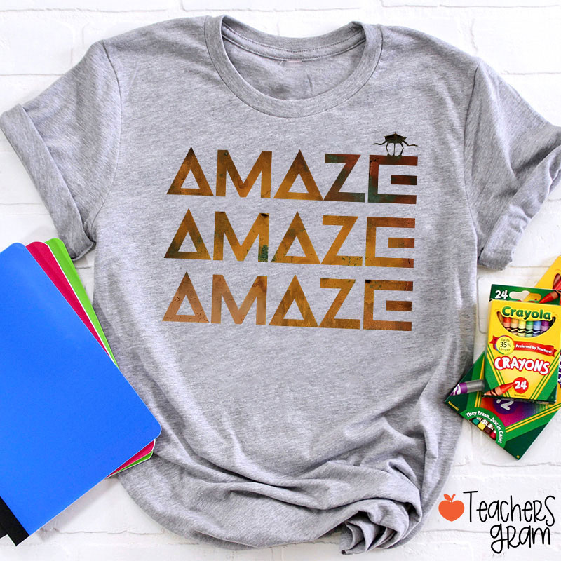 Amaze Sci-Fi Book Fan Teacher T-Shirt