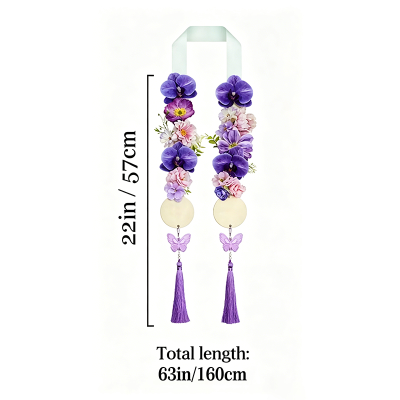 Personalized Name Flowers Teacher Graduation Stole
