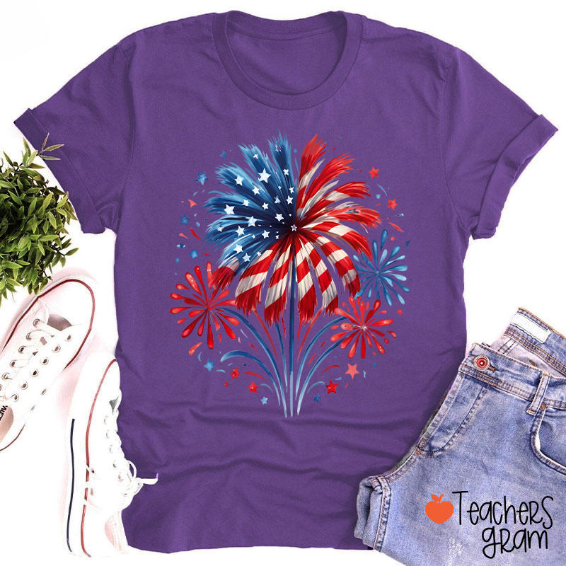 Fireworks USA Teacher T-Shirt
