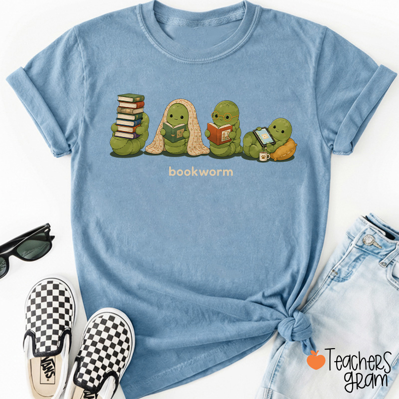 Bookworm Teacher T-Shirt