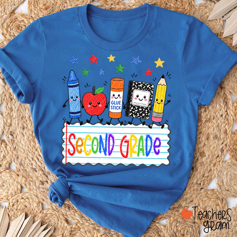 Personalized Grade And Name Dream Team Teacher T-Shirt