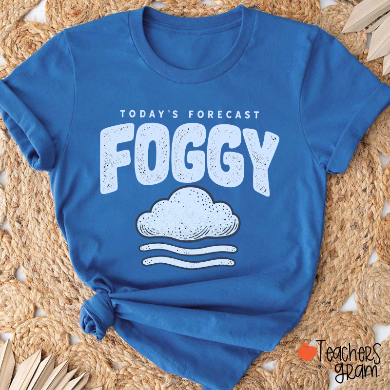 Personalized Fun Weather Report Crew Teacher T-Shirt