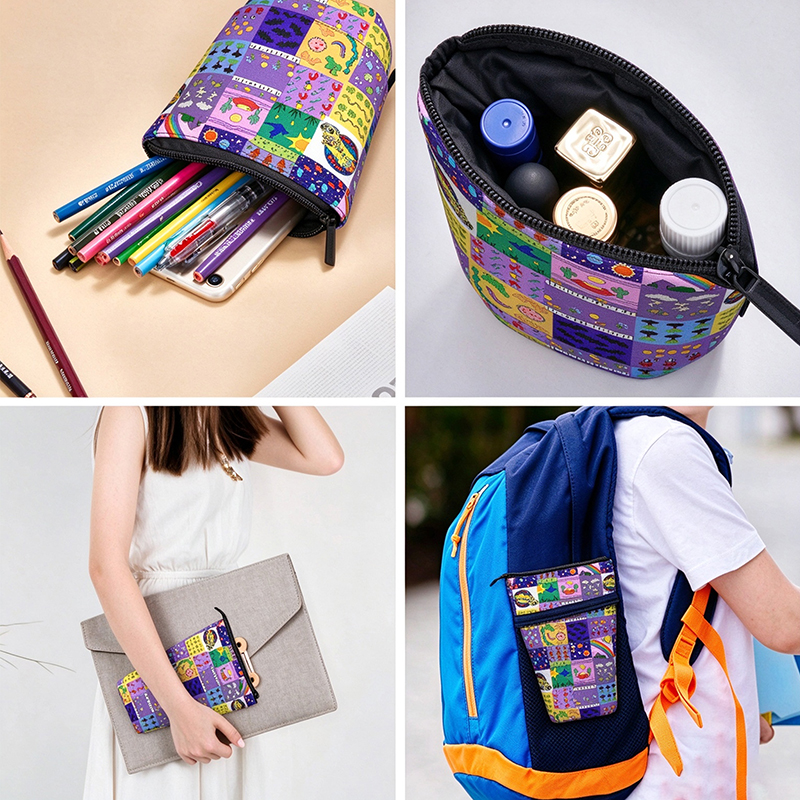 Take Chances Make Mistakes Get Messy Teacher Pop-Up Standing Pencil Case
