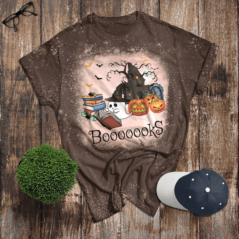 Booooks Teacher Printed T-Shirt