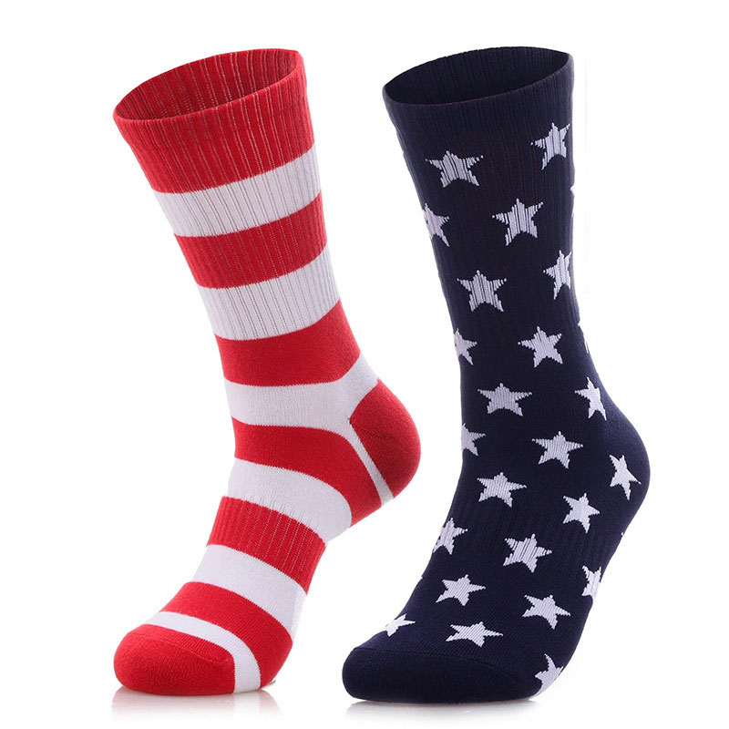 The Fourth Of July Vibes Teacher Socks