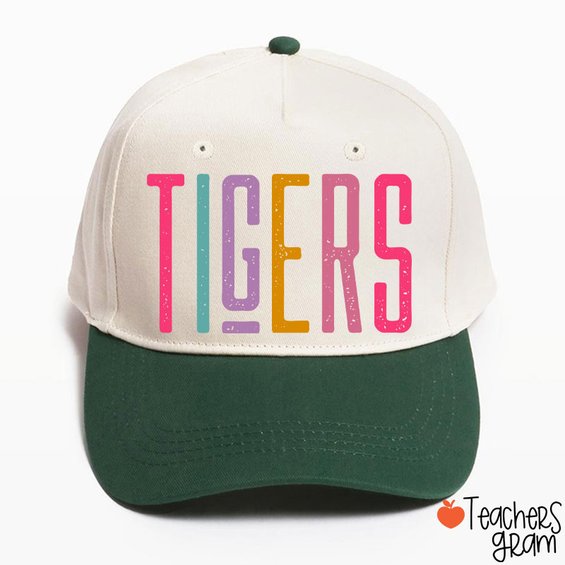 Personalized Mascot School Pride Comfortable Colors Teacher Baseball Cap