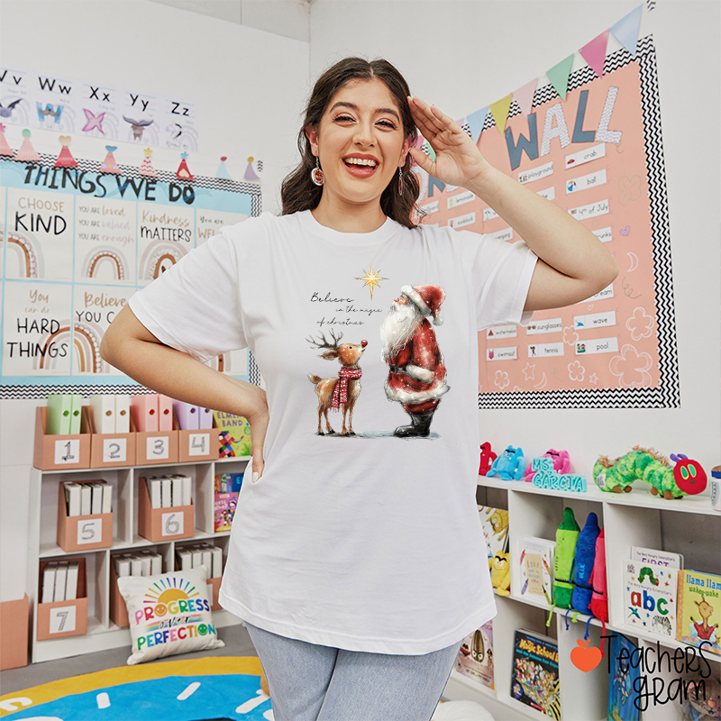 Believe In The Magic Teacher T-Shirt