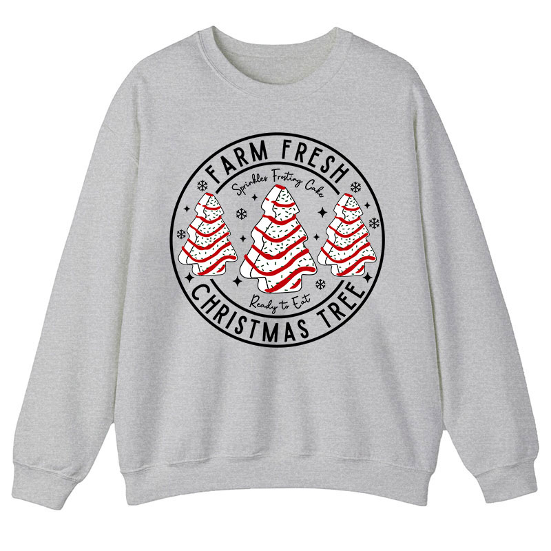 Farm Fresh Christmas Tree Teacher Sweatshirt