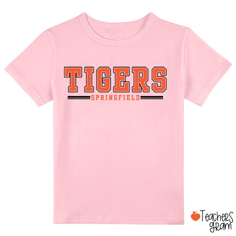 Personalized Mascot And Team Name School Spirit Class T-Shirt