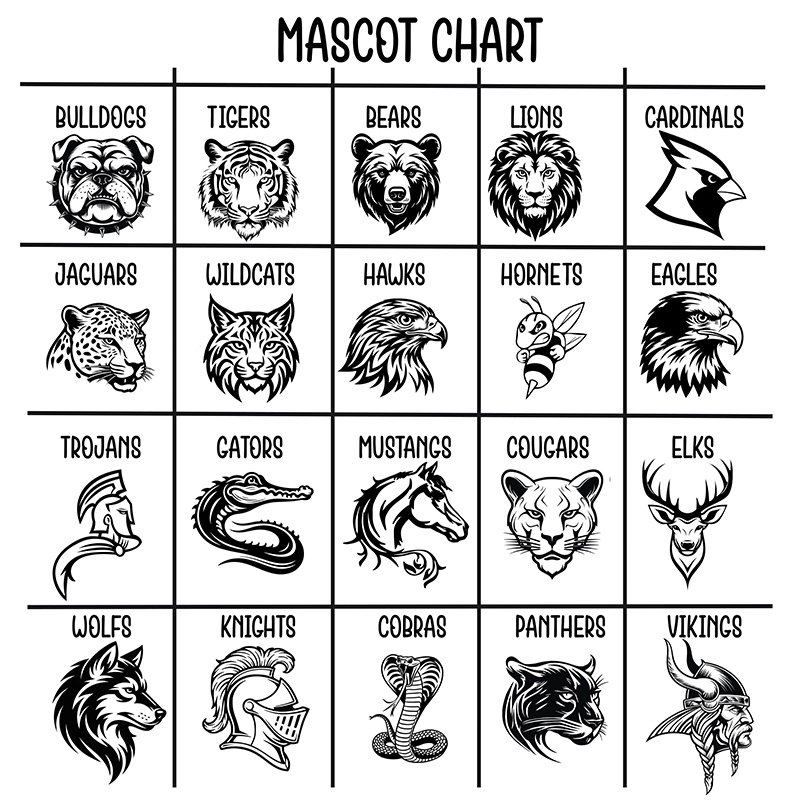 Personalized Mascot School Spirit Team Teacher T-Shirt