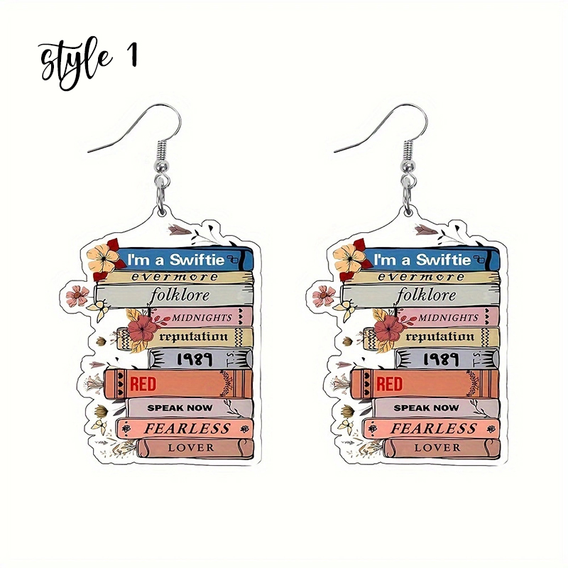 Music Fans Dangle Earrings