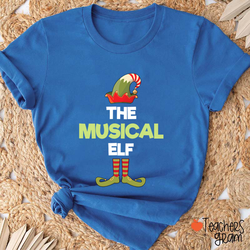 Personalized Subject The Musical Elf Teacher T-Shirt