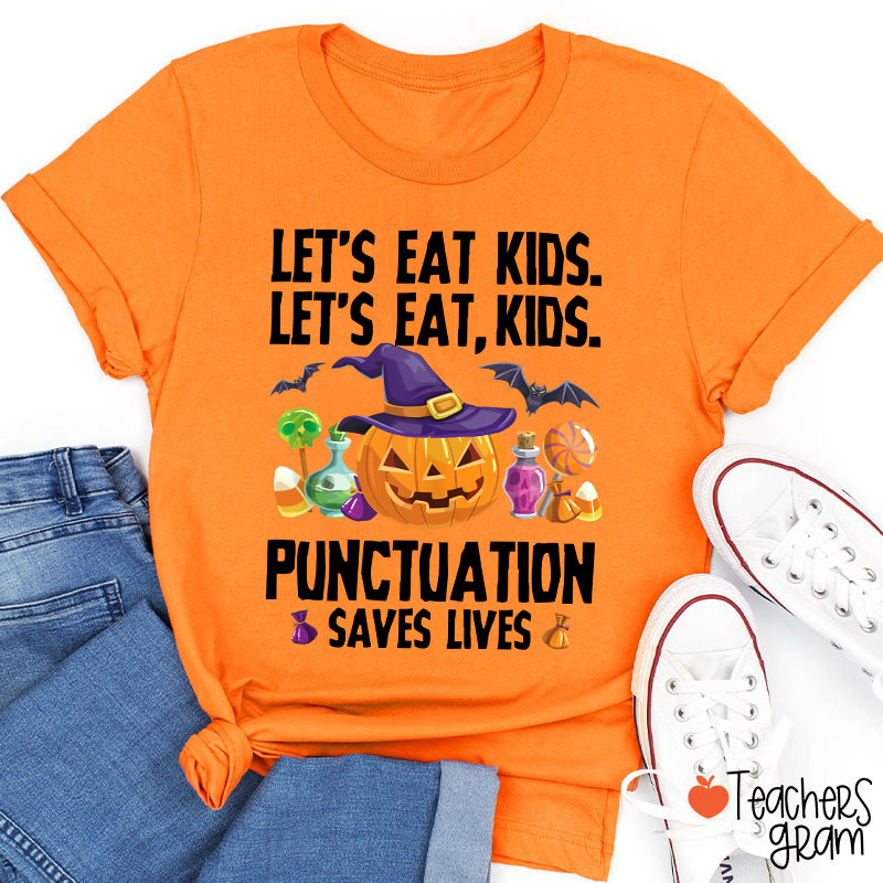 The Evil Halloween Pumpkin Teacher T-Shirt