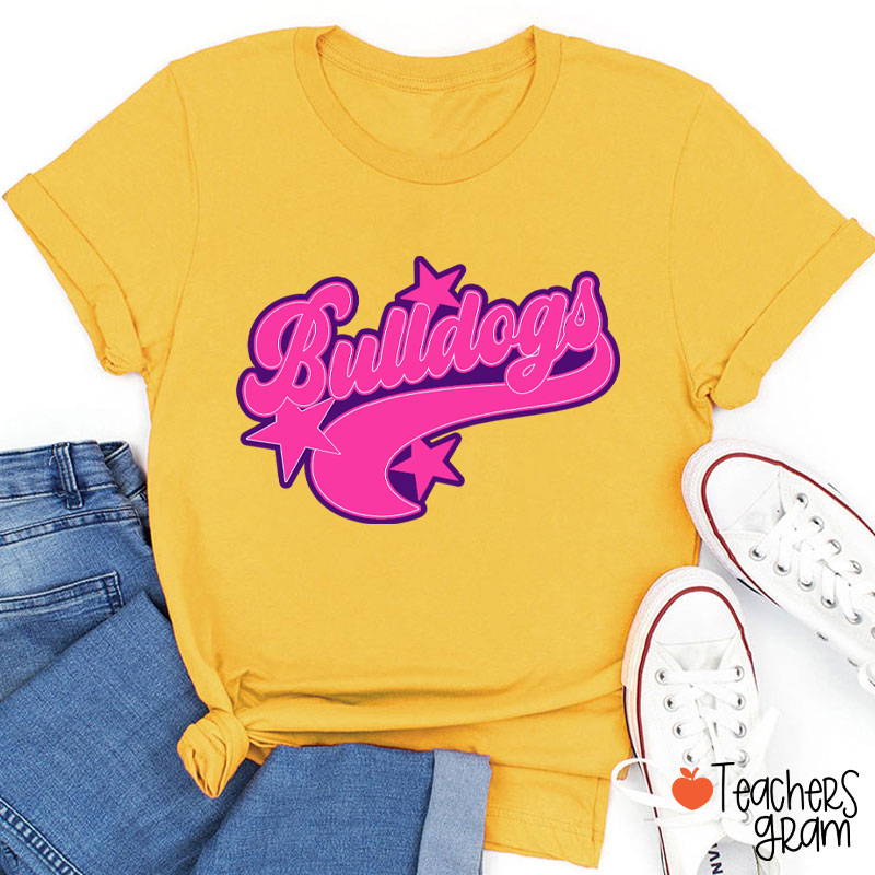 Personalized Mascot Star Team Teacher T-Shirt