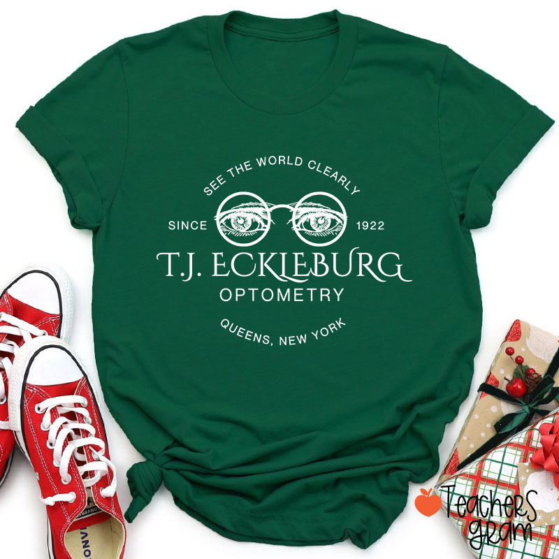See The World Clearly Teacher T-Shirt