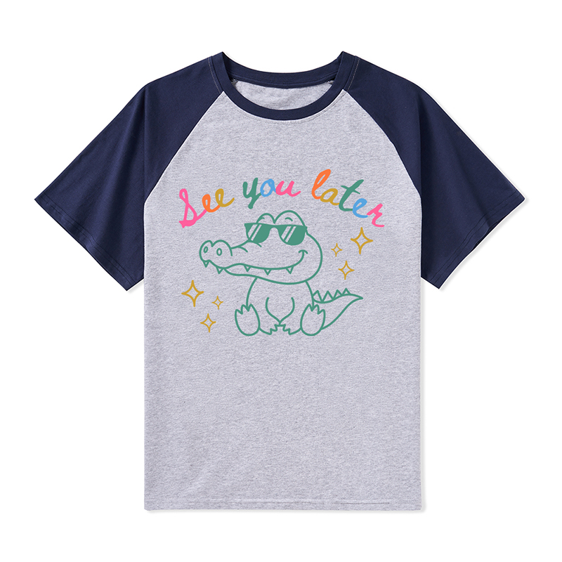 See You Later Teacher Raglan T-Shirt